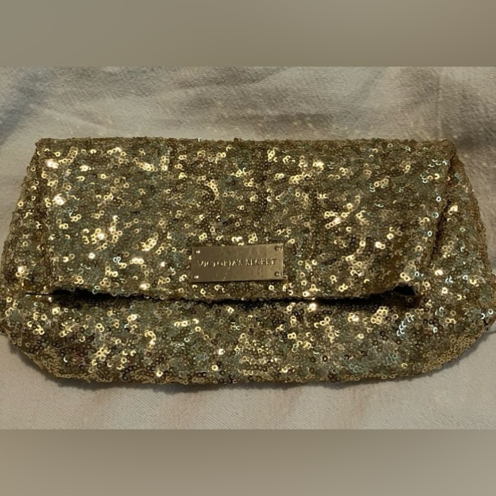 PINK Victorias Secret Bling Clutch